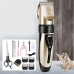 Emtu Life C5 Kırpık 10 In 1 Ayarlanabilir Şarjlı Kedi Köpek Tıraş Makinesi Pet Evcil Hayvan Tüy Kesme Aparatlı