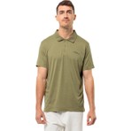 JACK WOLFSKİN Travel Polo M 1809721TR-4511 ERKEK Haki Tişört