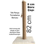 Lena Pet Kedi Tırmalama Tahtası 82 cm Ekru
