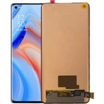 Sasa Oppo Reno 4 Pro Uyumlu LCD Dokunmatik Ekran Çıtasız Siyah Oled