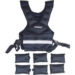 Siyah Avessa 5 kg Ağırlık Yeleği Dayanıklı Malzeme ile Ev ve Salon Kullanımına Uygun