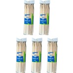 Dolphin Bambu Ahşap Adana Çöp Şiş - Boy : 24 Cm. / En : 2 Cm. - 25 Adetlik 5 Paket