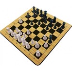 Ritoys Ahşap Satranç Takımı 30 x 30 cm 2 Parça ile Eğlenceli Zeka Oyunu