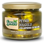 Sosero Peynir Dolgulu Jalapeno Biber 290 gr Cam Kavanoz