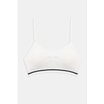 Penti Kız Çocuk White Seamless Pedli Beyaz Pamuklu Crop Üst