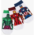 Koton 3'lü Marvel Baskılı Çorap Seti Lisanslı