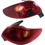 Parçafix Peugeot 206 P206 Hb Arka Far Stop Lambası Takımı 2003-2011