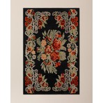 Madame Coco Lubien Halı - 80x150 cm - Siyah