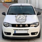 Furens Fiat Palio 1997-2012 Uyumlu H Lip Esnek Ön Lip 2 Parça Karlık Ön Ek Tampon Altı Dil