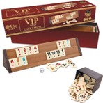 Star Oyun Aletleri Safir Star Vip Plus Ahşap Okey Takımı Eğlenceli Oyun Deneyimi 4 Parça Oyun Taşı ve 1 Zar