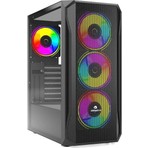 GameBooster GB-T005MB USB3.0 RGB fan Mesh Panel Siyah kasa (PSU Yok) (JBST-GBT005MB)