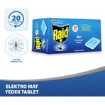 Raid Mat Makine 20 Gece Yedek Tablet (Sivrisineklere Karşı)