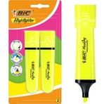 Bic Flat Fosforlu Kalem 2'li Blisterli Sarı