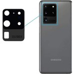 Flagen Samsung Galaxy S20 Ultra Arka Kamera Camı Lensi Yapışkanlı