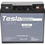 Tesla Akü 12V 20AMPER(AH) Solar Jel Akü (Yeni Üretim)