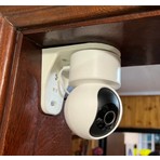 Xiaomi 360 Kamera Duvar Askı Aparatı Beyaz Renkli Kablolu Bağlantı ile Kullanım Alanına Uygun