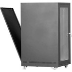 Setrack 19'' 16U 600X600 Tekerlekli Camlı Rack Kabinet