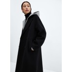 Mango El Yapımı Oversize Yün Palto