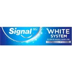 Signal Diş Macunu 75 ml Nane Aromalı Beyazlatıcı Sistem ve Diş Minesi Koruma Formülü