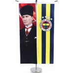 Fenerbahçe 8X30 5 Yıldız Fb Logo-Atatürk T Masa