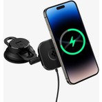 Spigen Mag Fit ITS35W-3 MagSafe Uyumlu Kablosuz Şarj özellikli Araç İçi Torpido Üstü Telefon Tutucu - ACP04629