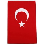 Sina Filamax 70X105 cm Kendinden Kulplu Alpaka Kumaş Türk Bayrağı