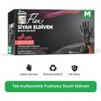Reflex Flex Eldiven Tek Kullanımlık Pudrasız Pudrasız Eldiven - 100'lü Kutu