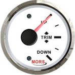 Mors Trim Göstergesi 12-24 V Beyaz Çap: 55MM