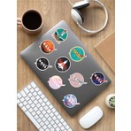 Sweet Twins Accessories Sweet Twins Nasa Temalı Laptop Notebook Tablet Sticker Set 2