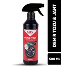 Smx pH Nötr Demir Tozu ve Jant Temizleyici - Renk Değiştirme Teknolojisi ile 500 ml, Tüm Araç Jantları için Profesyonel Temizlik Ürünü