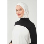Melodi Scarf Siyah Balıkçı Yakalı Boyunluklu Kolluk Yüksek Nem Tutma Kapasitesi ile Pratik Kullanım