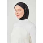 Melodi Scarf Beyaz Balıkçı Yakalı Boyunluklu Kolluk %95 Viskon Yumuşak Dokulu Rahat Kullanım