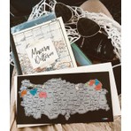 Mapofx Kazınabilir Türkiye Haritası(Küçük Boy) - Scracth Map (Magnet)