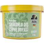 Düfa Diamond Silikonlu Dış Cephe Beyaz 3 kg
