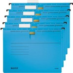 Leitz 1984 Alpha Mavi Telli Askılı Dosya (5 Li Paket)