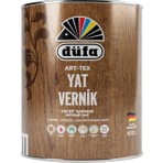 Düfa Yat Verniği 0.75 l Parlak Ahşap Yüzeyler için Yüksek Kapatıcılık ve Dayanıklılık Özellikli