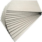 Orka Kağıt 5 Adet 70x50 cm 2 mm Gri Sert Mukavva Sert Karton Dayanıklı Kullanım İçin