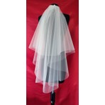 Moda Nur Gelin Duvağı, Gelinlik Aksesuarı, Nikah Duvağı,1,5 Metre Tarak Tokalı