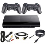 SONY Süper Mariolu Ps3  Slim Kasa 500 GB 200 Oyunlu 2 Kollu Yenilenmiş Garantili Dreamlandgameshop