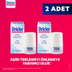Driclor Roll-On 20 ml Kokusuz Antiperspirant Deodorant 2'li Paket Kadın ve Erkek Kullanımı İçin