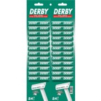 Derby Tek Bıçaklı Kullan At Jilet Paslanmaz Çelik 48 Adet Profesyonel Tıraş Deneyimi