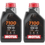 Motul 7100 10W-40 4T 2 lt Tam Sentetik Motosiklet Yağı Yüksek Performans ve Yakıt Verimliliği