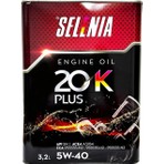 Selenia Petronas 5W-40 Motor Yağı 3.2 L Fiat Linea İçin Üstün Koruma ve Yüksek Performans