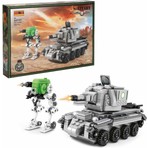 BLX 22717 War Tank Ve Robot Seti 369 Parça Erkek Çocuklar İçin Eğlenceli Yaratıcı Bloklar
