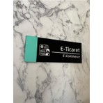 Yönline Klasik Seri Nil Yeşili (E-Ticaret) Kapı Isimliği