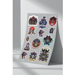 stickermarket Korsan Kurukafa Sticker Seti (6)