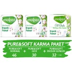 Molped Pure&Soft Karma Paket (46'Lı Normal + 30'Lu Gece + 32'Li Günlük)