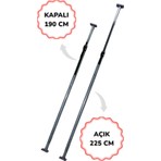 Güler Yük Tutucu Ştanga (Çelik) 190 - 225 cm
