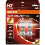Osram H7 Night Breaker 220 12V %220 Fazla Işık 1 Takım