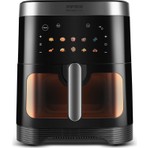 Karaca Gourmet Xxxl Smart Screen Inox Cam Hazneli Airfryer